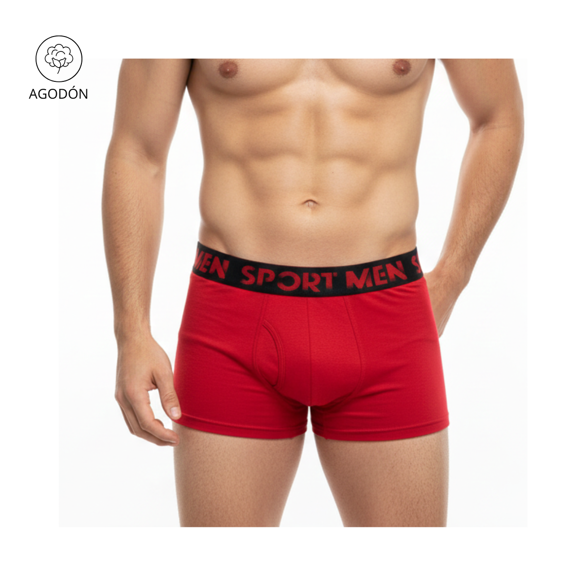 BOXER HOMBRE  UNICOLOR