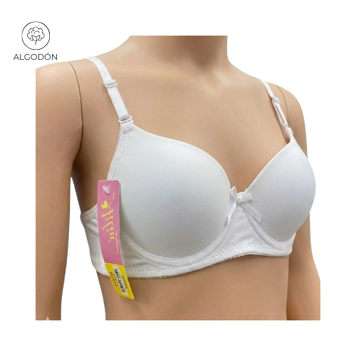 BRASIER NIÑA BLANCO 