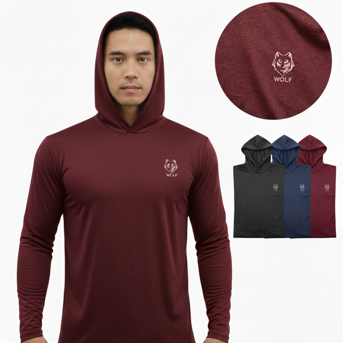 BUZO HOMBRE EXTRA CAPUCHA