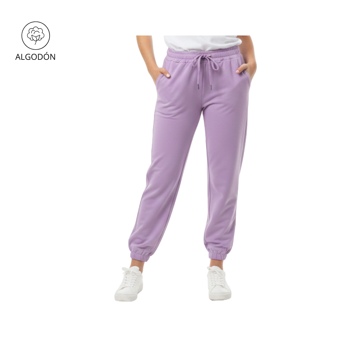 JOGGER UNICOLOR  DAMA 