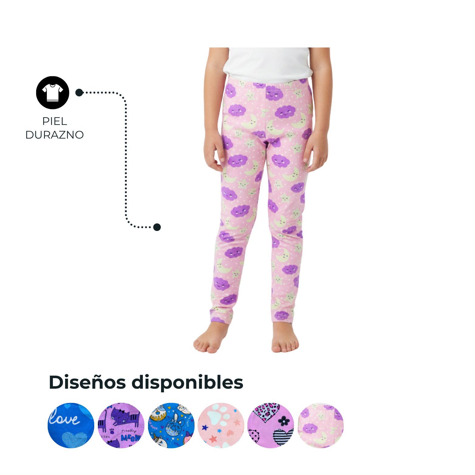 LEGGIN NIÑA ESTAMPADO SURTIDO  