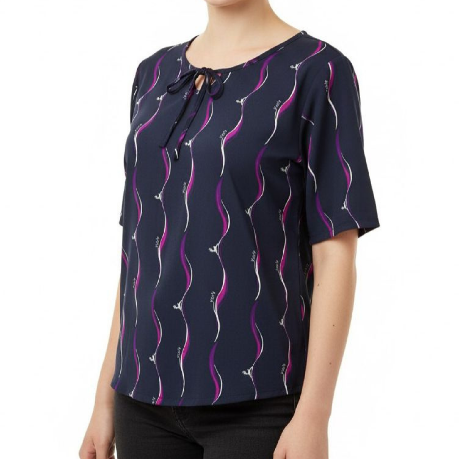 BLUSA DAMA  ESTAMPADA