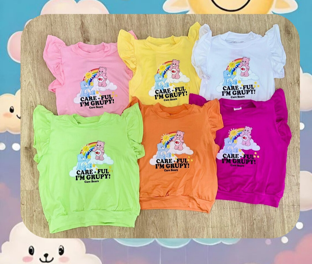 BLUSA NIÑA SWEET GIRL SURTIDO X6 COLORES