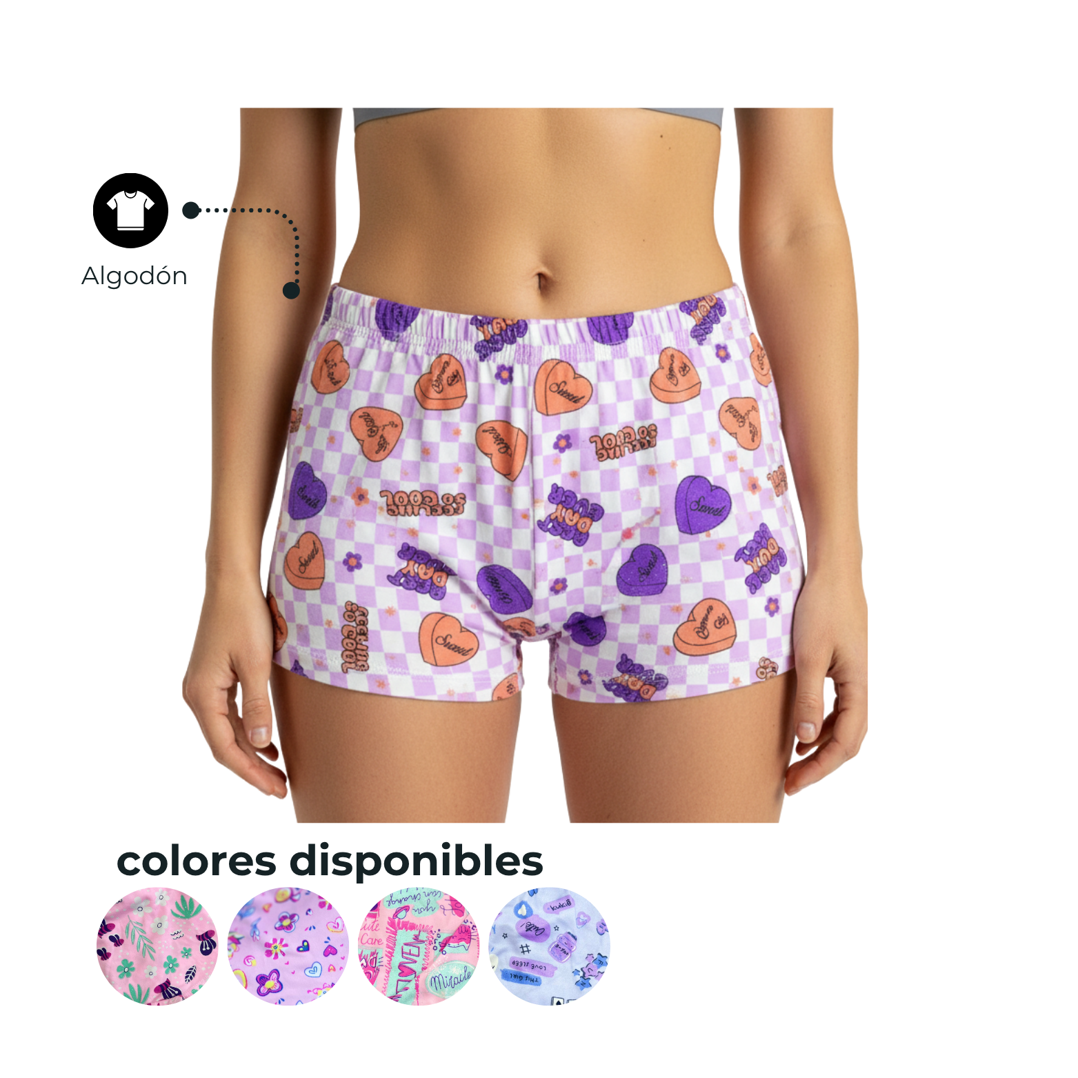 BOXER DAMA ESTAMPADO