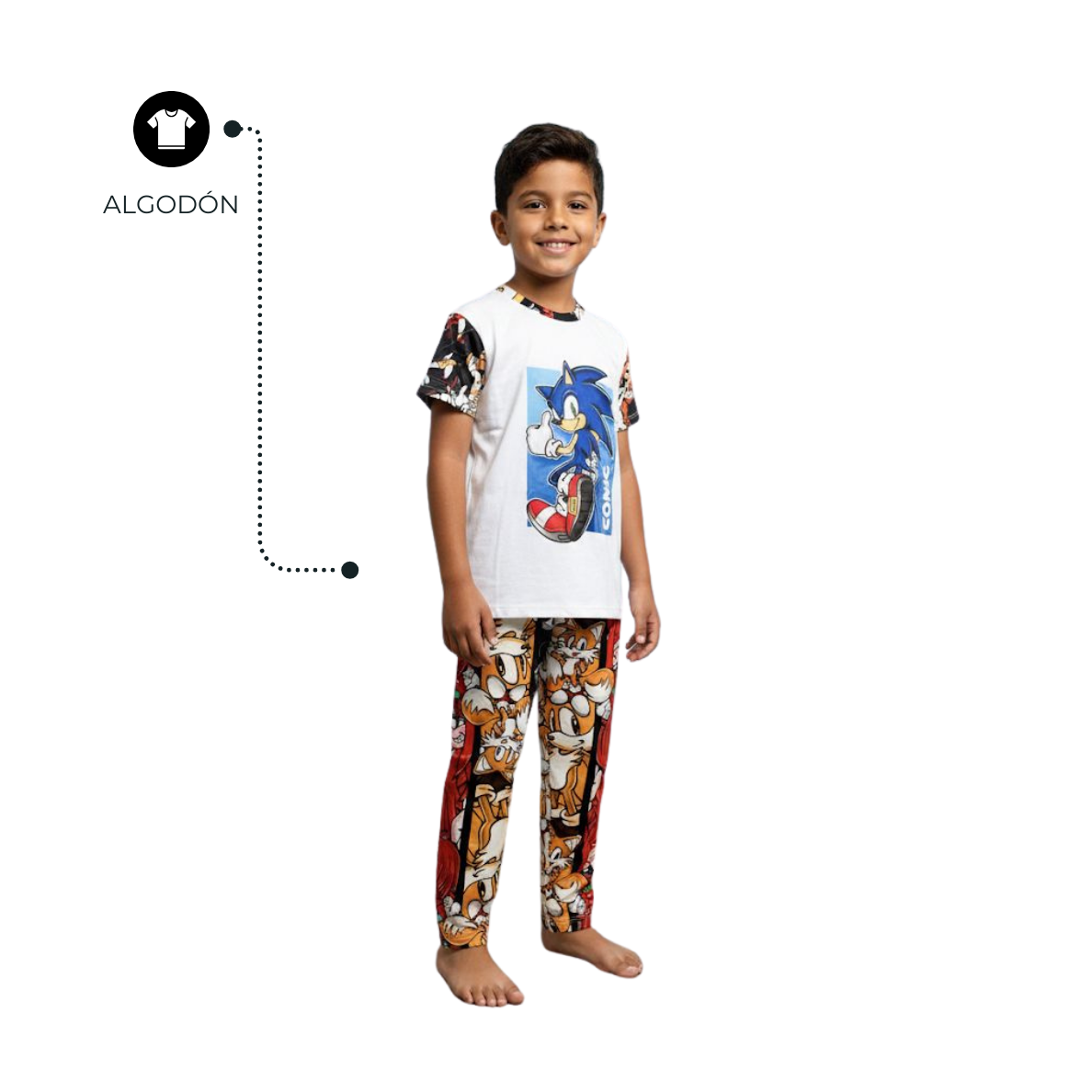 PIJAMA NIÑO ESTAMPADA