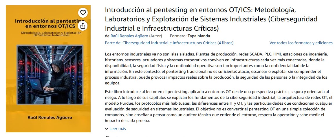 Introducción al pentesting en entornos OT/ICS