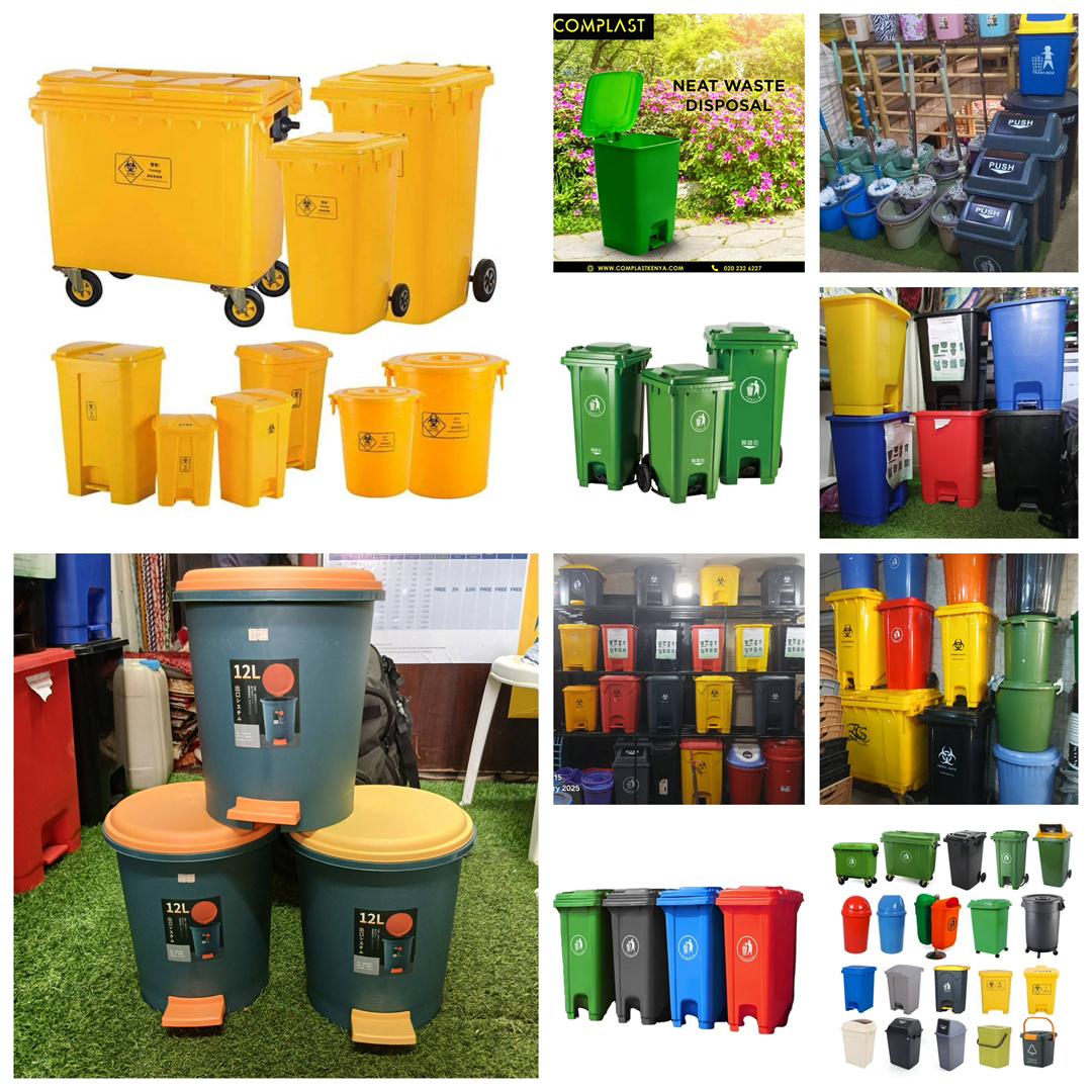 Plastic Waste Bins