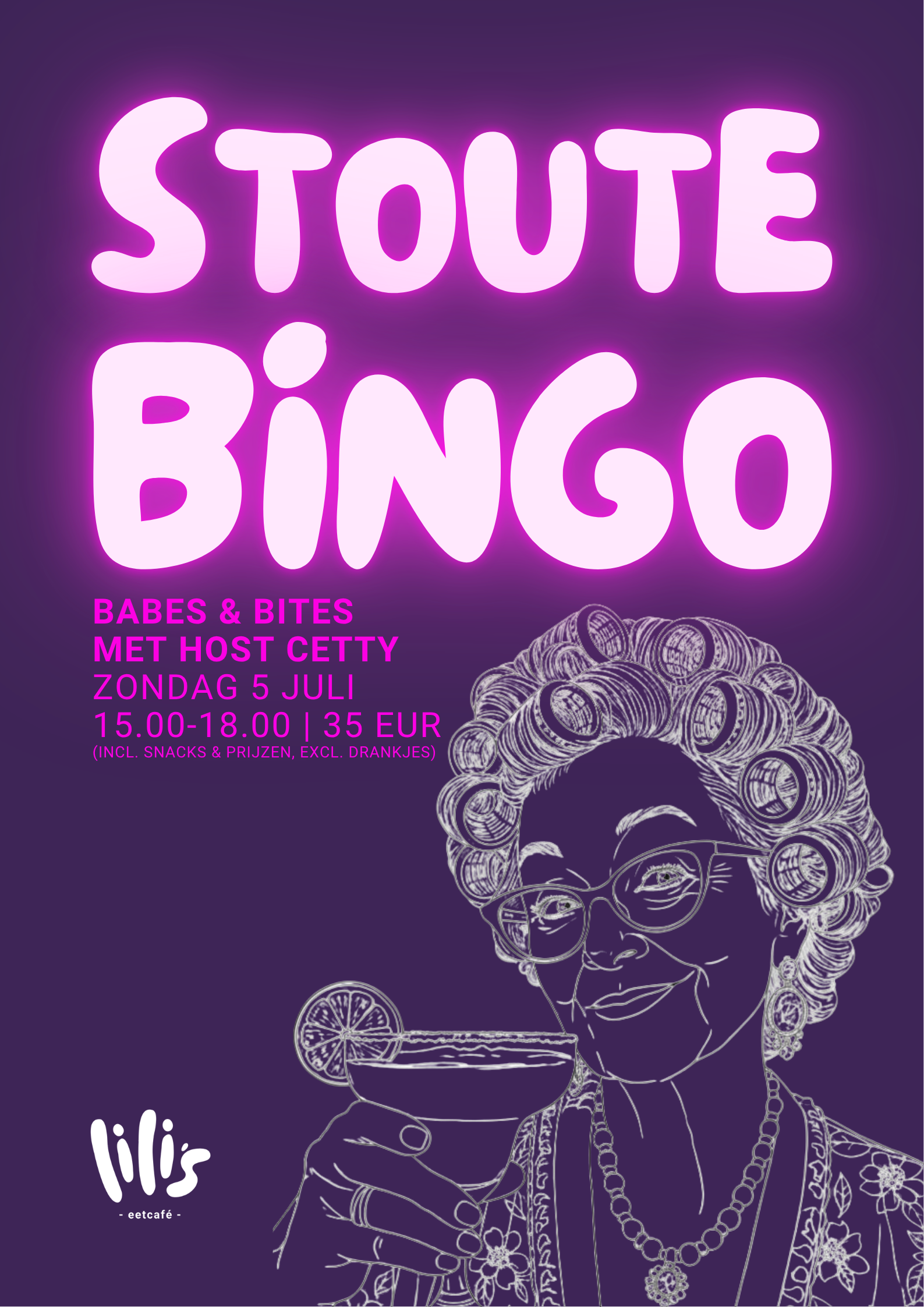 Stoute Bingo Ticket