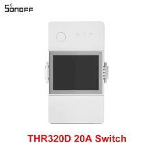 THR320D Smart Switch with Temp. & Humidity Sensor 20A
