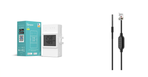 THR320D Smart Switch with Temp. & Humidity Sensor 20A