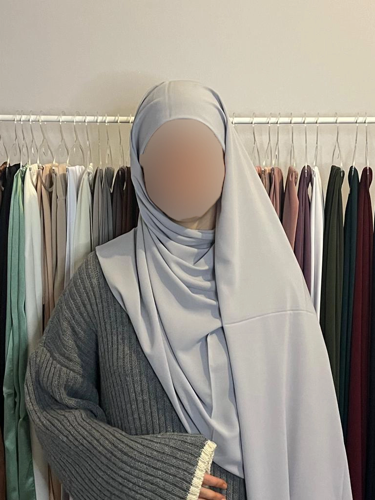 Hijab en Soie de Médine à enfiler