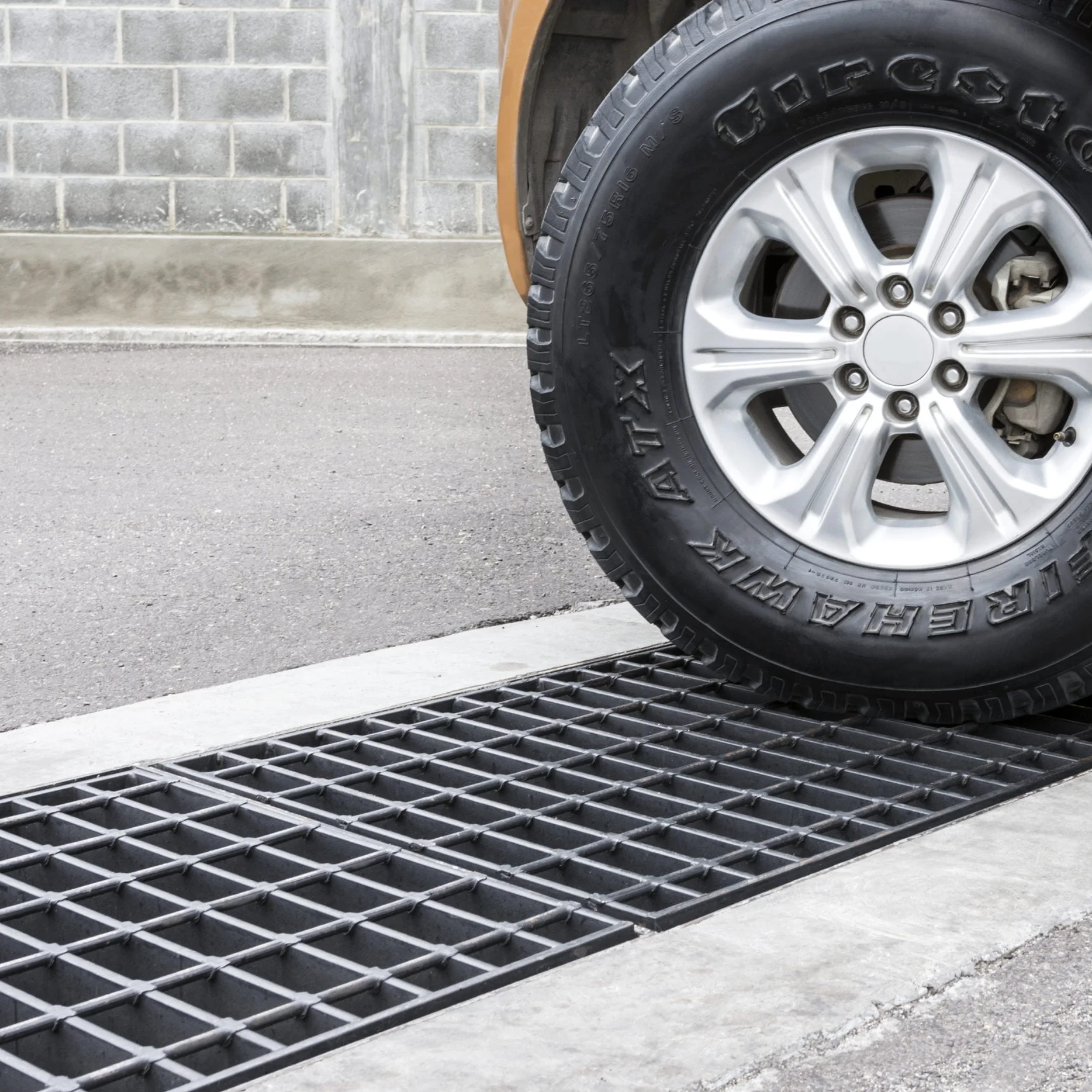 Rejilla tráfico pesado