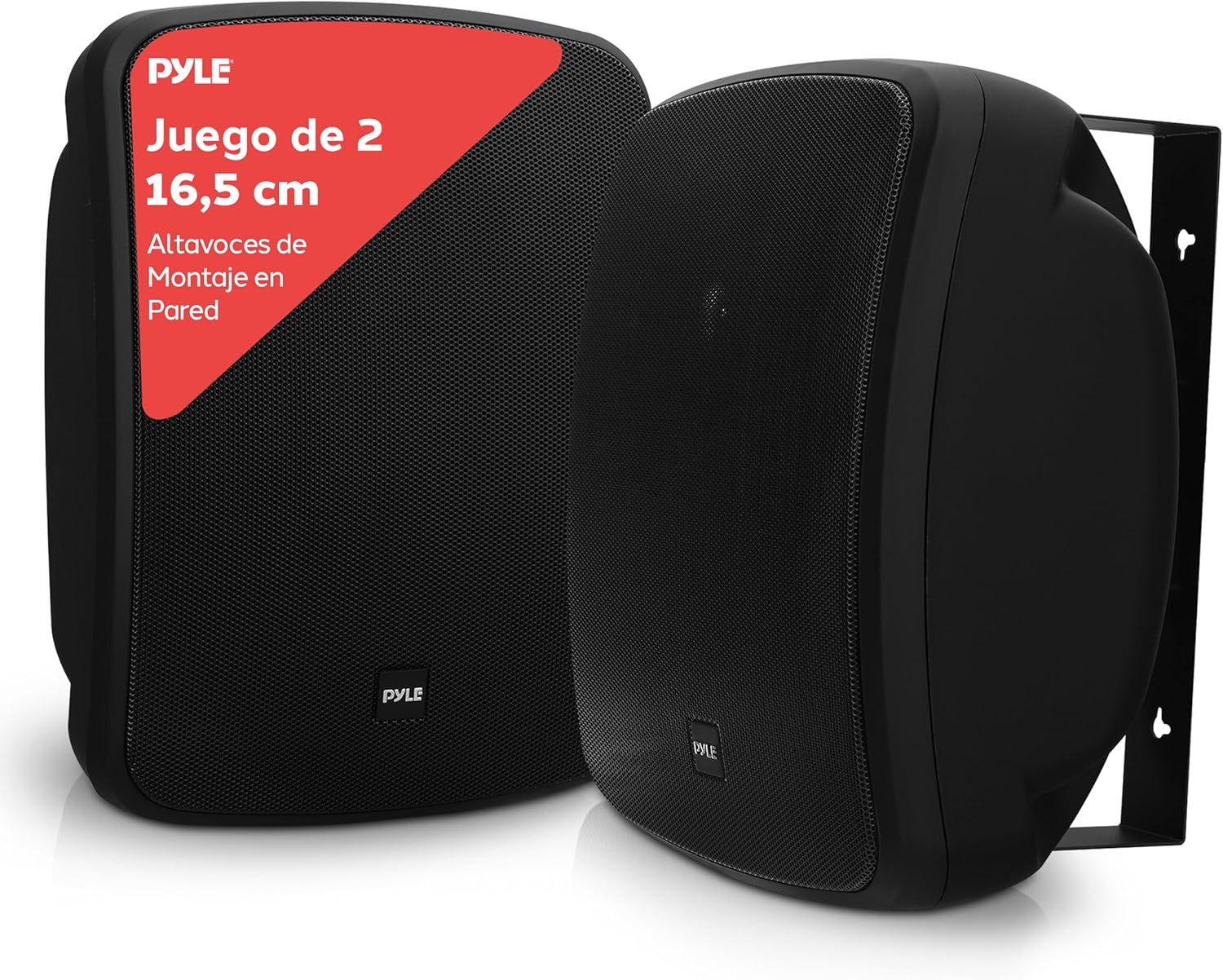 Pyle 16.5 cm Wall Mount Speaker Set (Pair)