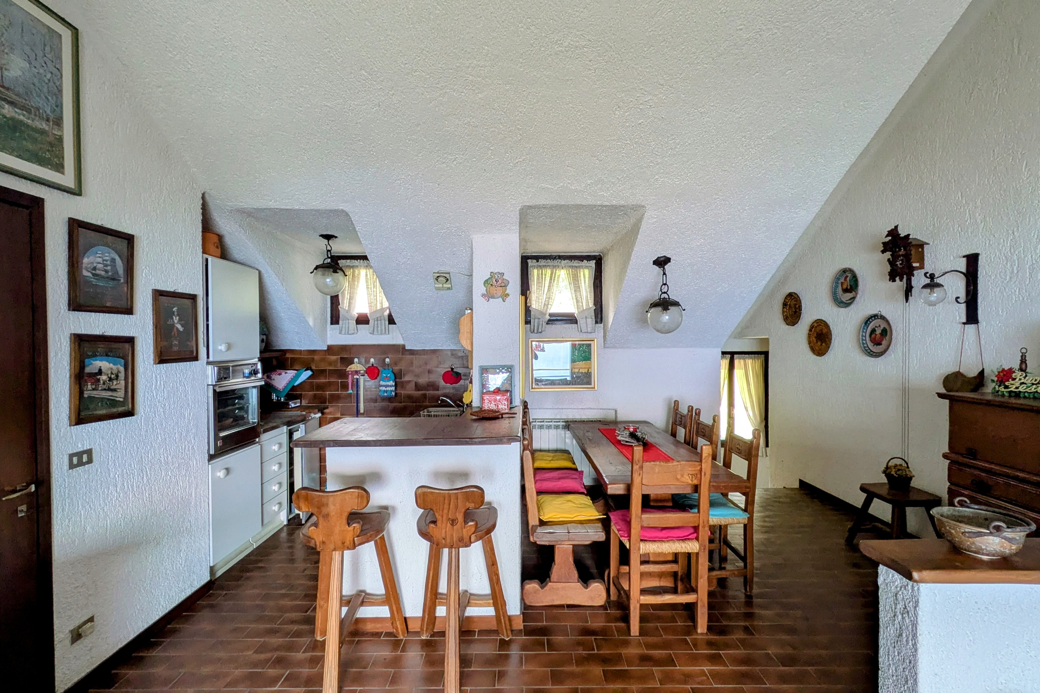 Trilocale con meravigliosa vista a valle