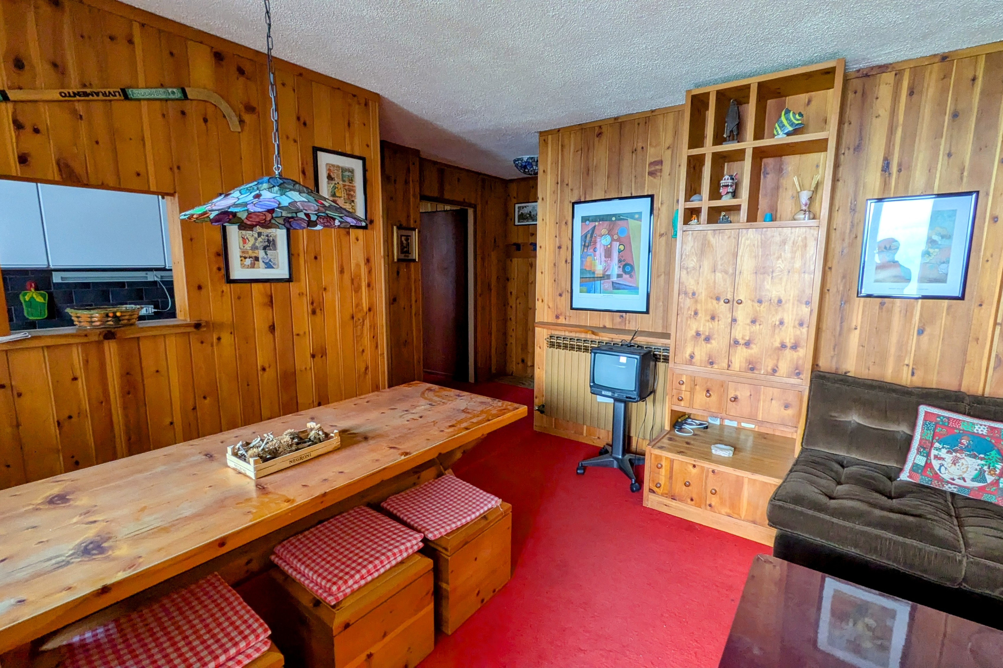 Bilocale con terrazzo panoramico a valle