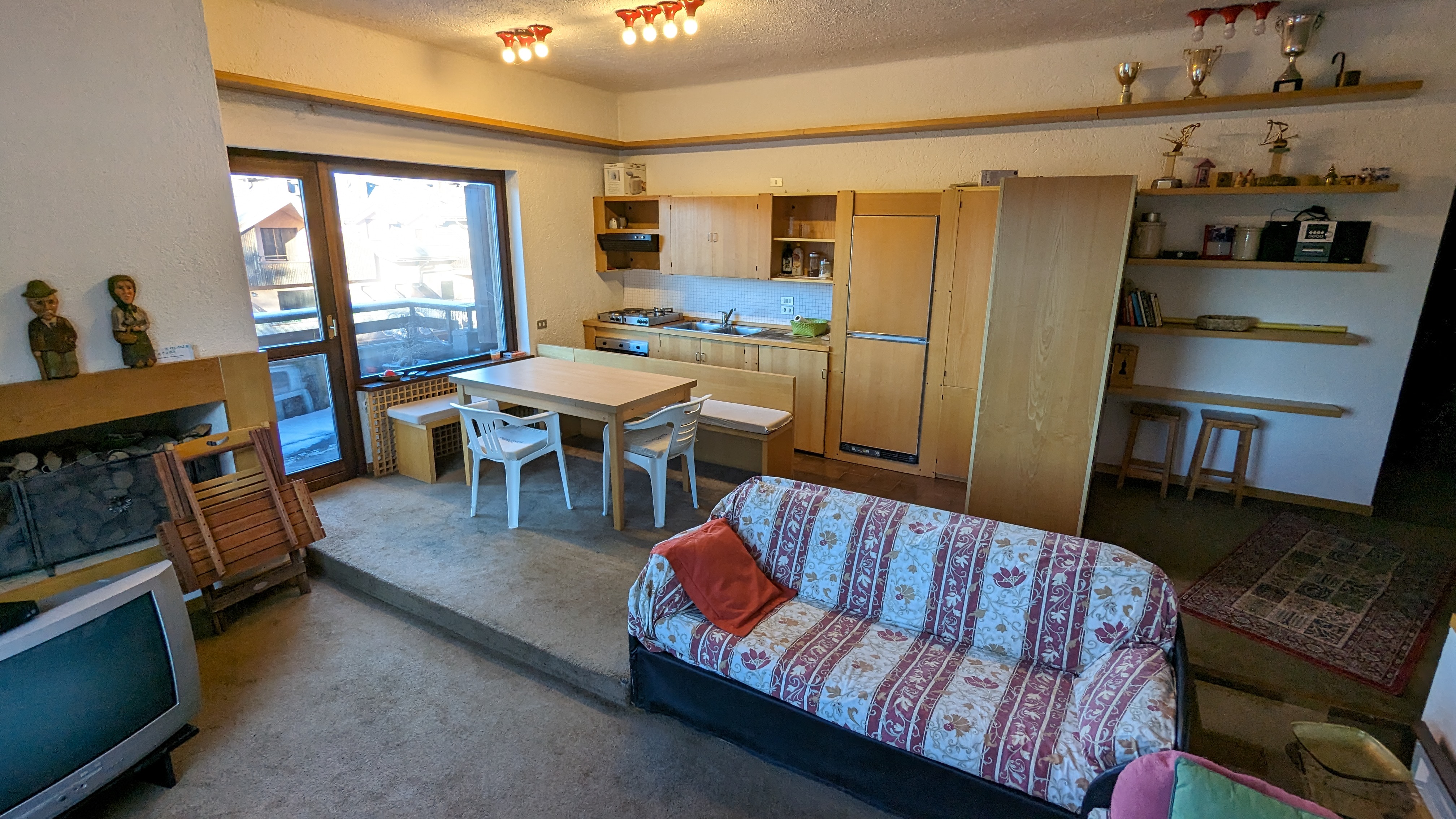 Trilocale in Piazzetta con doppio balcone