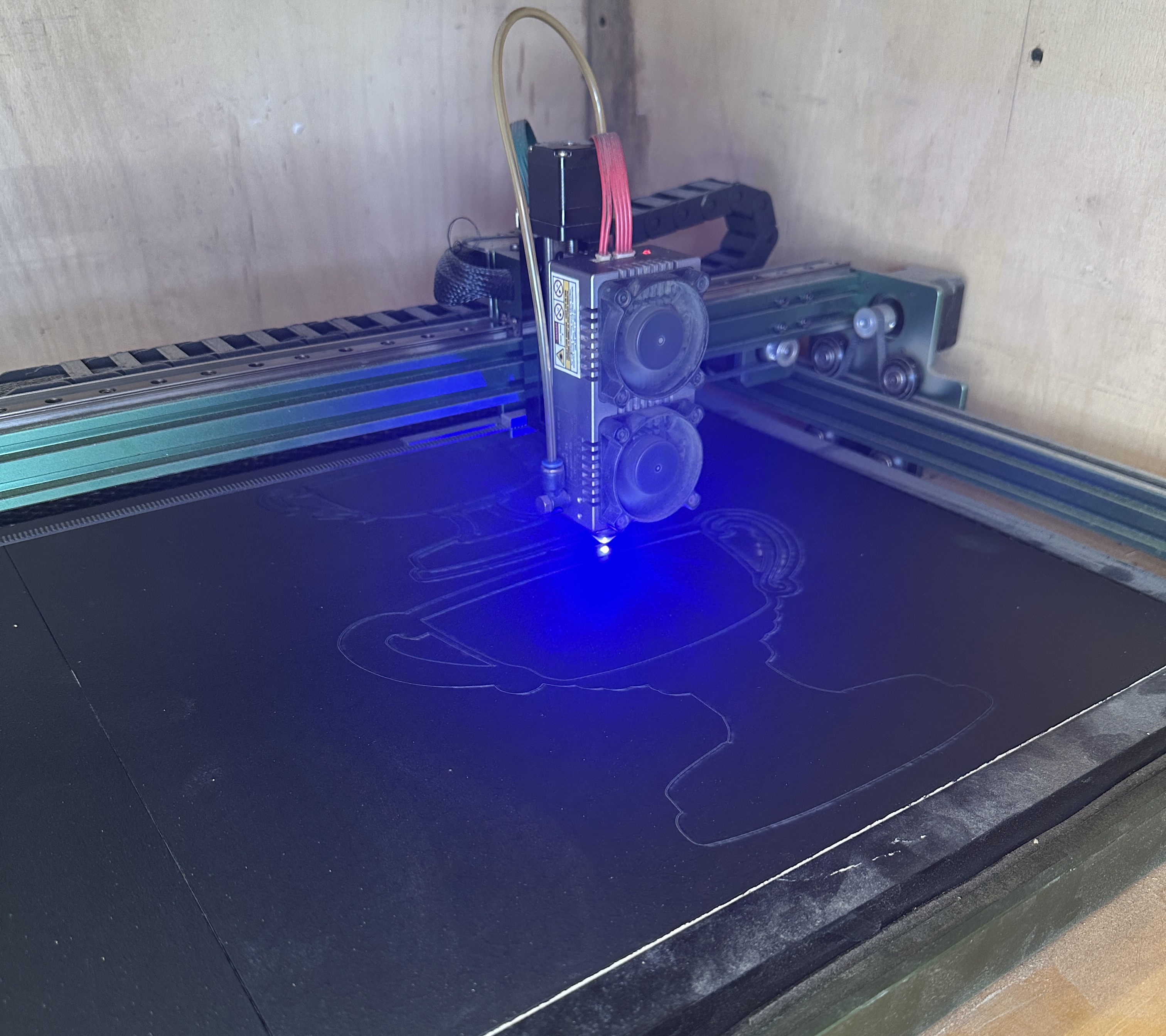 Closes The Hole – Funny Golf Trophy SVG Laser Cut File Humorous Award Digital Download