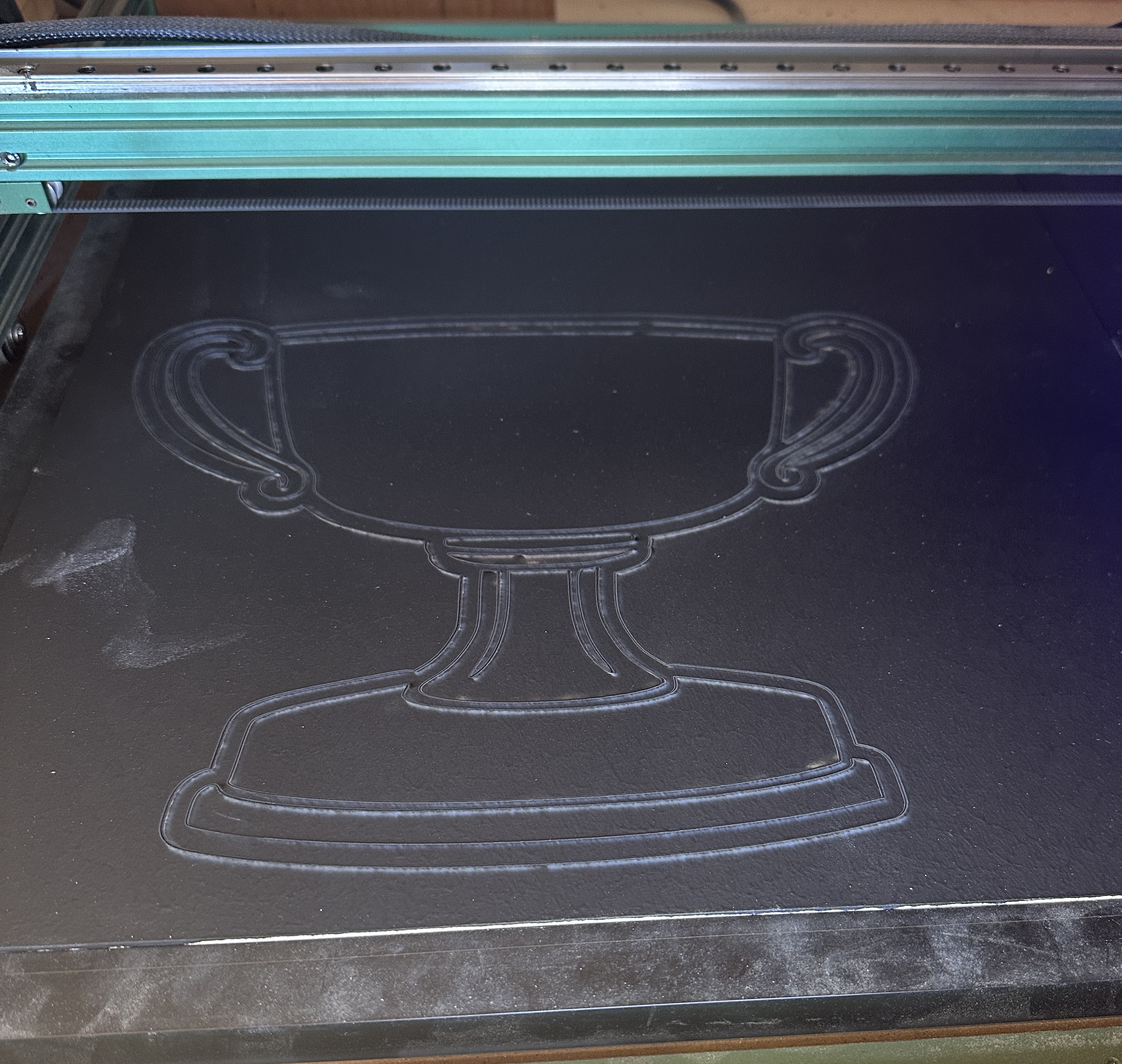 Closes The Hole – Funny Golf Trophy SVG Laser Cut File Humorous Award Digital Download