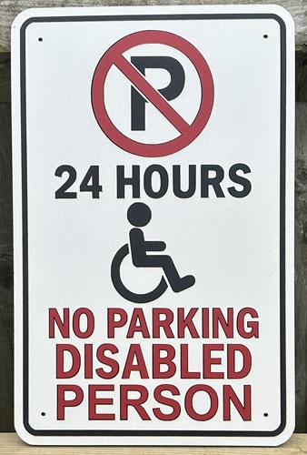 Disabled Access Sign – Laser‑Cut Accessibility Plaque