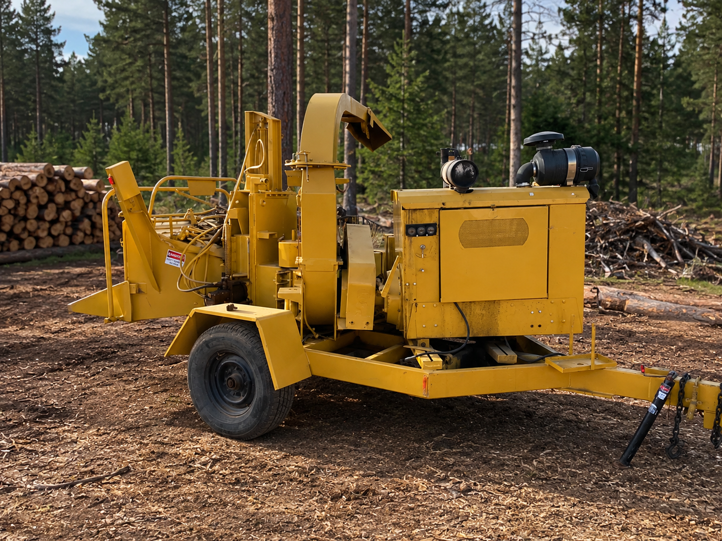 Morbark Portable Wood Chipper