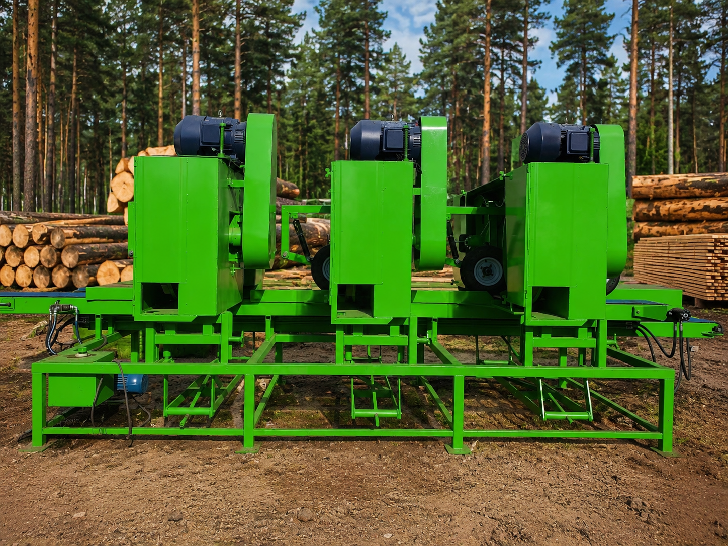 AB MAGNA Triple-Head Resaw