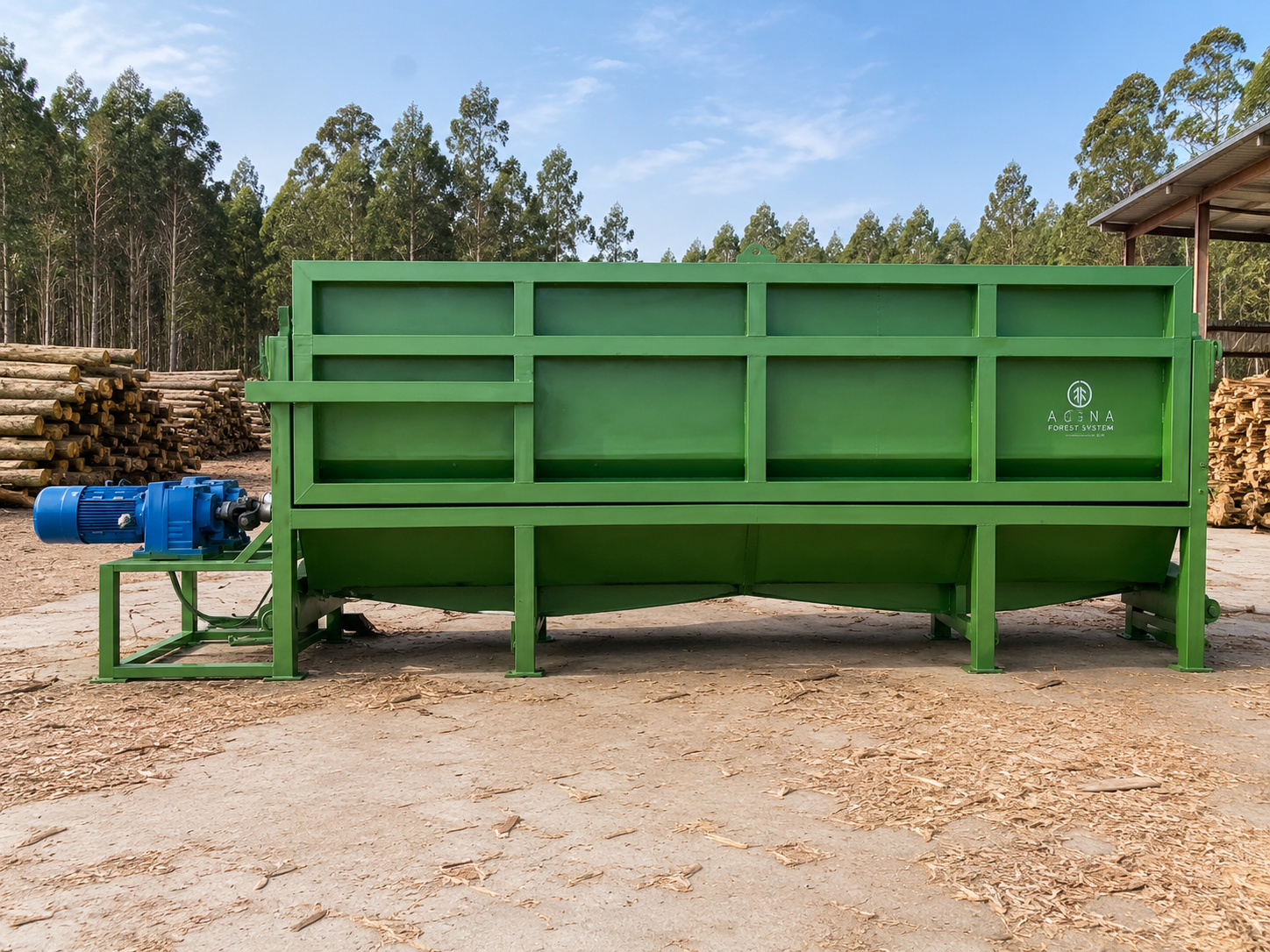 Descortezadora de Canoa/Brazuelo AB MAGNA de 16'