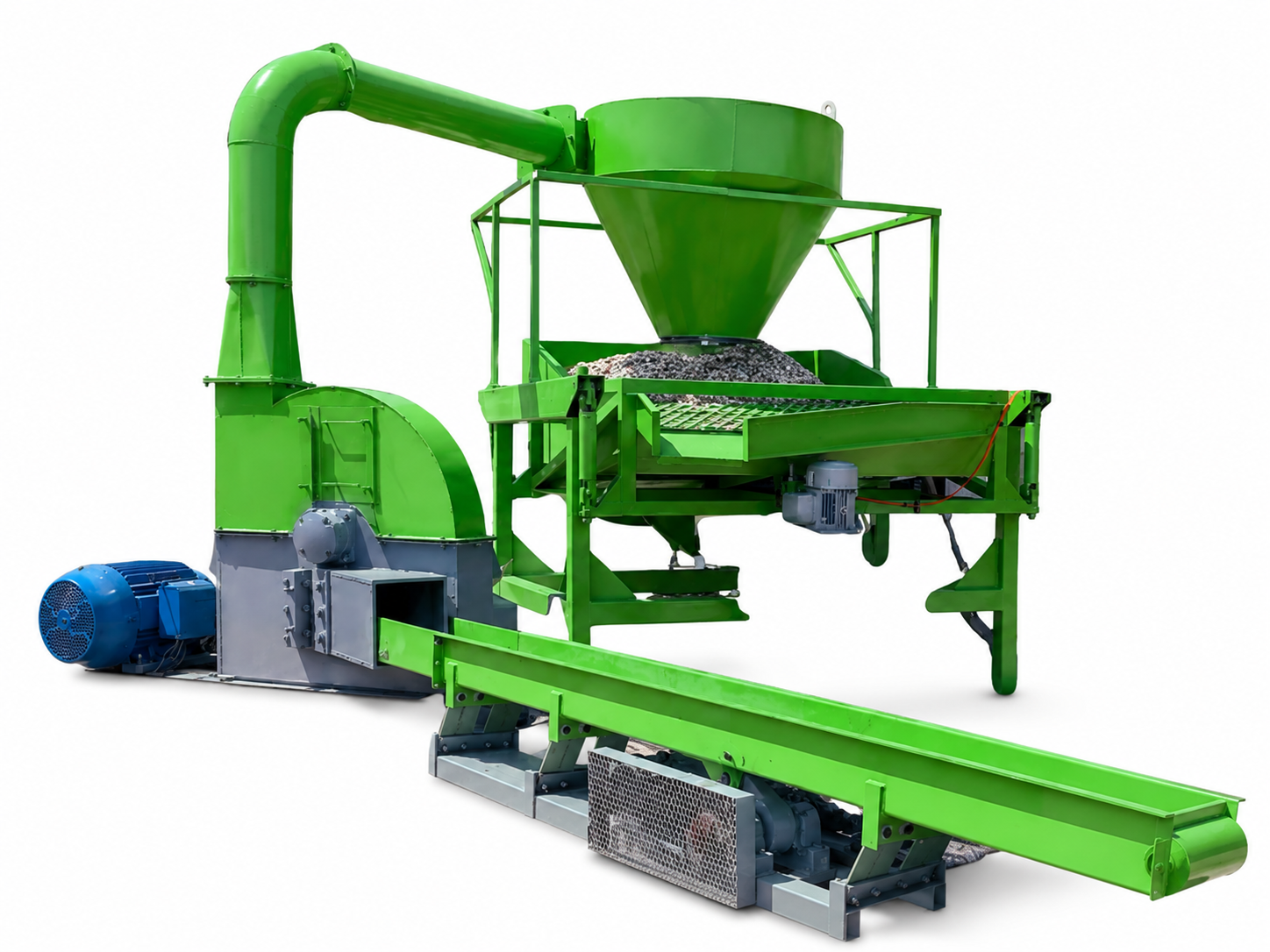 AB MAGNA 38"–48" Wood Chipping System
