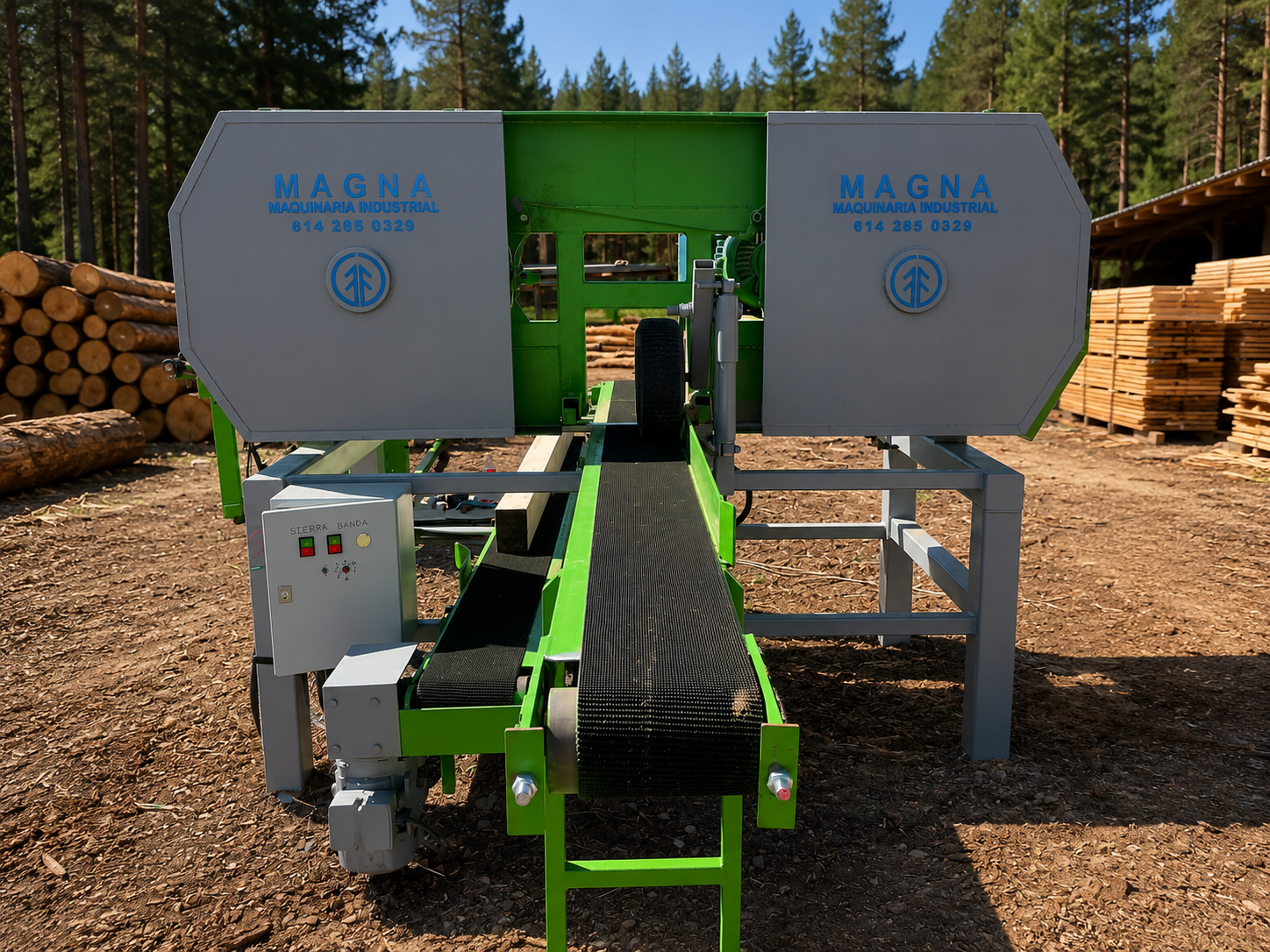 AB MAGNA High-Production Single-Head Resaw