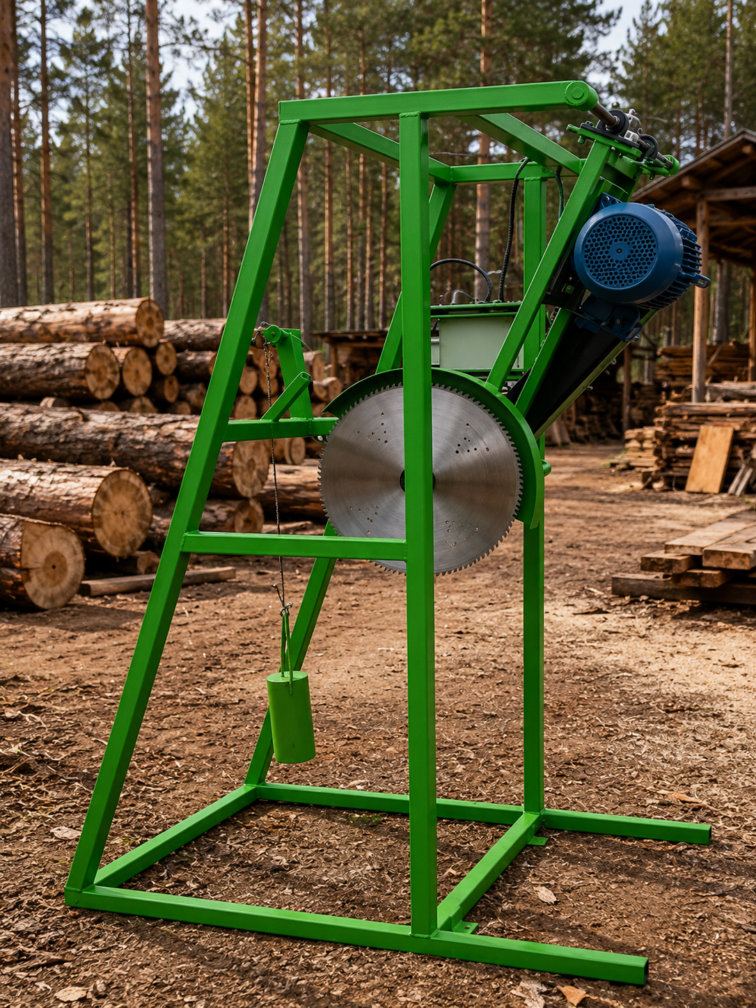 Mexican-Made PEN V Vertical Pendulum Saw
