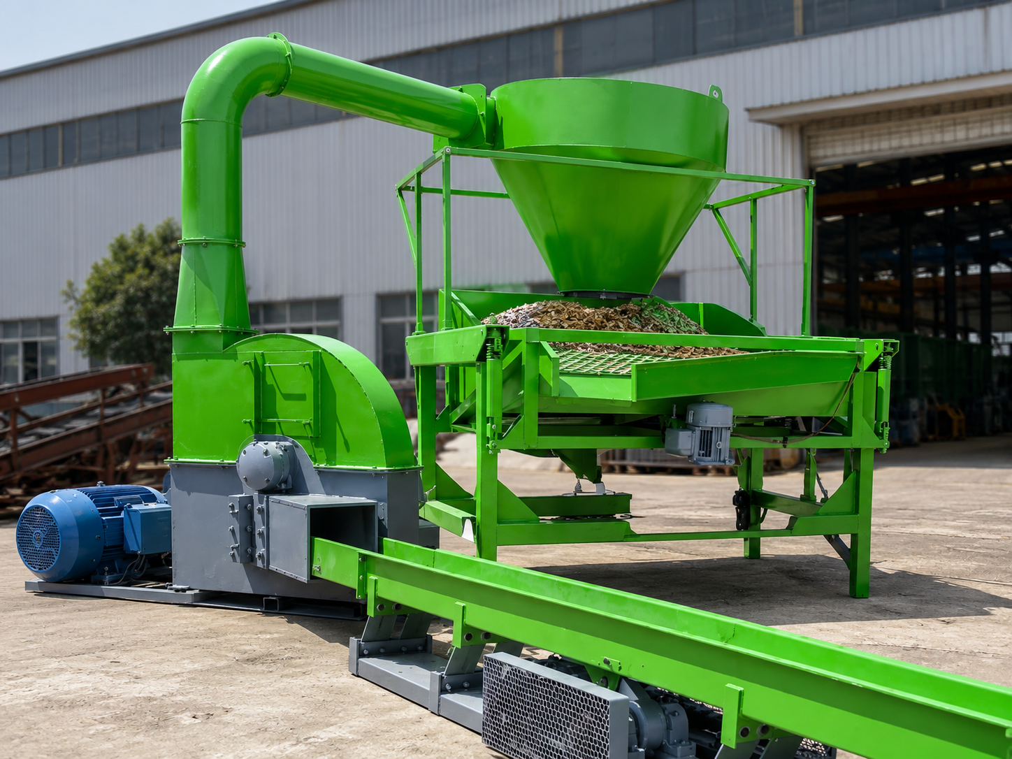 AB MAGNA 38"–48" Wood Chipping System