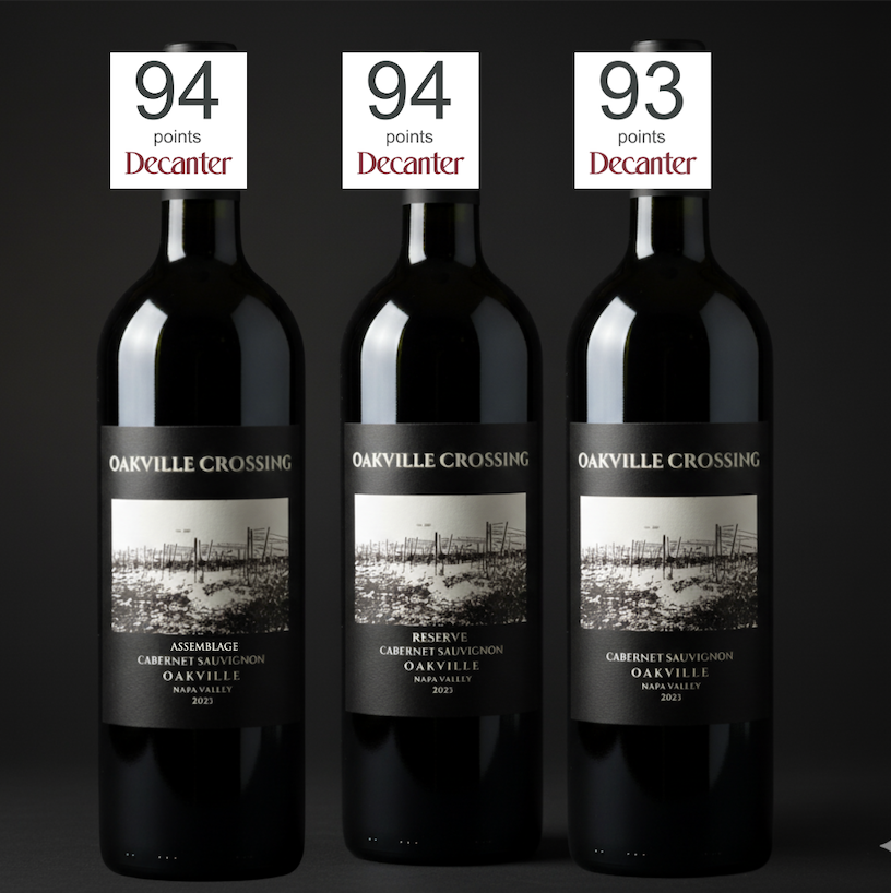 Oakville Crossing Cabernet Sauvignon Wine Trio