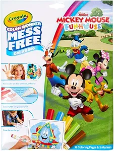 Crayola Color Wonder Mess Free Coloring - Mickey Mouse Funhouse