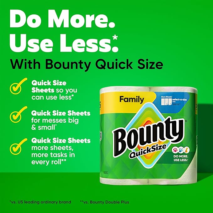 Bounty Quick Size Paper Towels