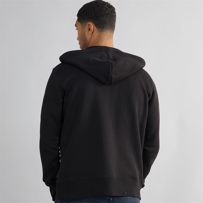 Mens Zip Hoodie Black/​Gunmetal
