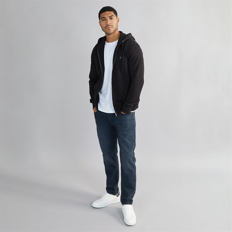  Mens Zip Hoodie Black/​Gunmetal