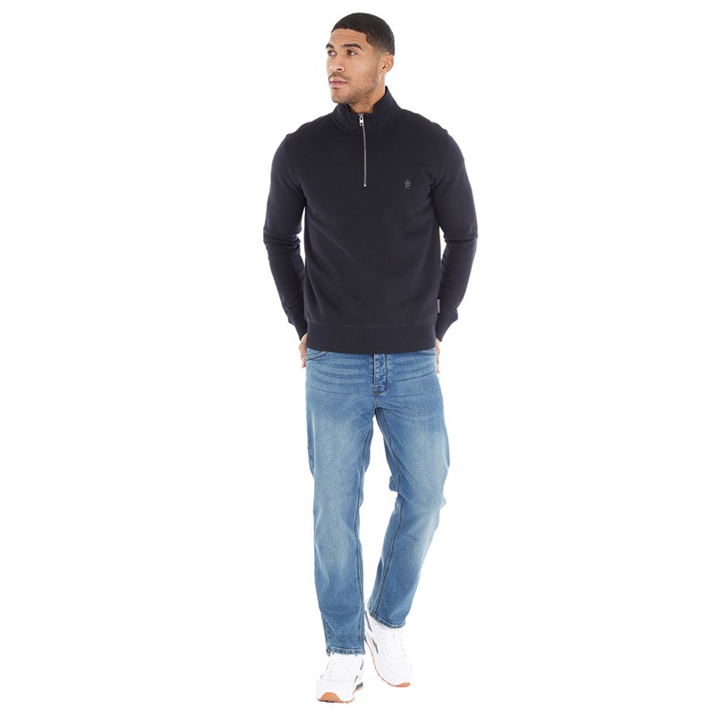 Mens FC 1/​2 Zip Sweatshirt Marine