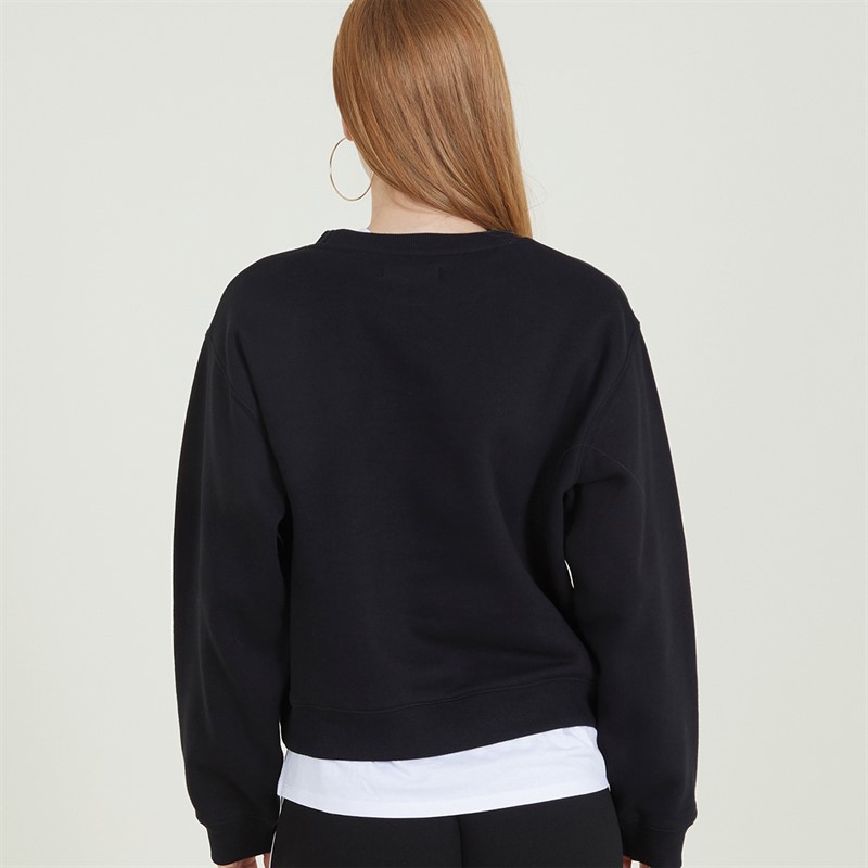 Womens Bonjour Sweatshirt Midnight /​White/​Red