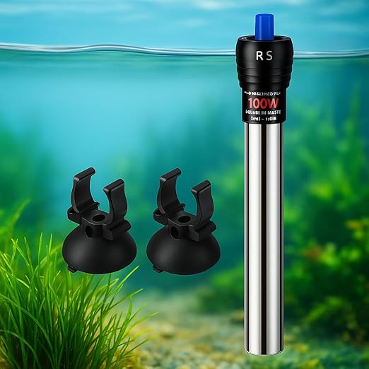 RS (100 Watt) Stainless Steel Rod Aquarium Fish Tank 