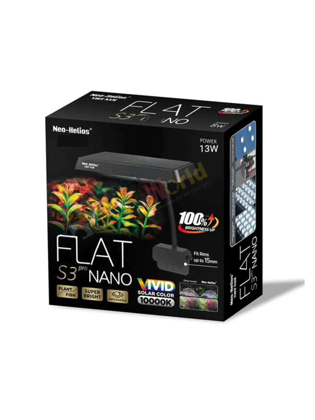 Neo-Helios Flat S3 Pro Nano Aquarium Light | 13 watt