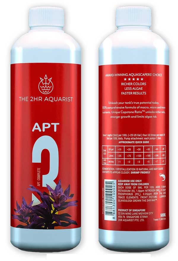 The 2HR Aquarist APT 3 Aquarium Fertilizer | 200 ML