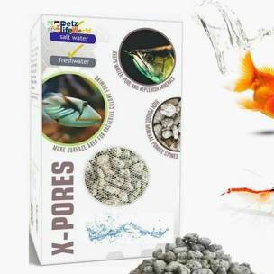 X-PORES Aquarium Filter Stones | 800 ml