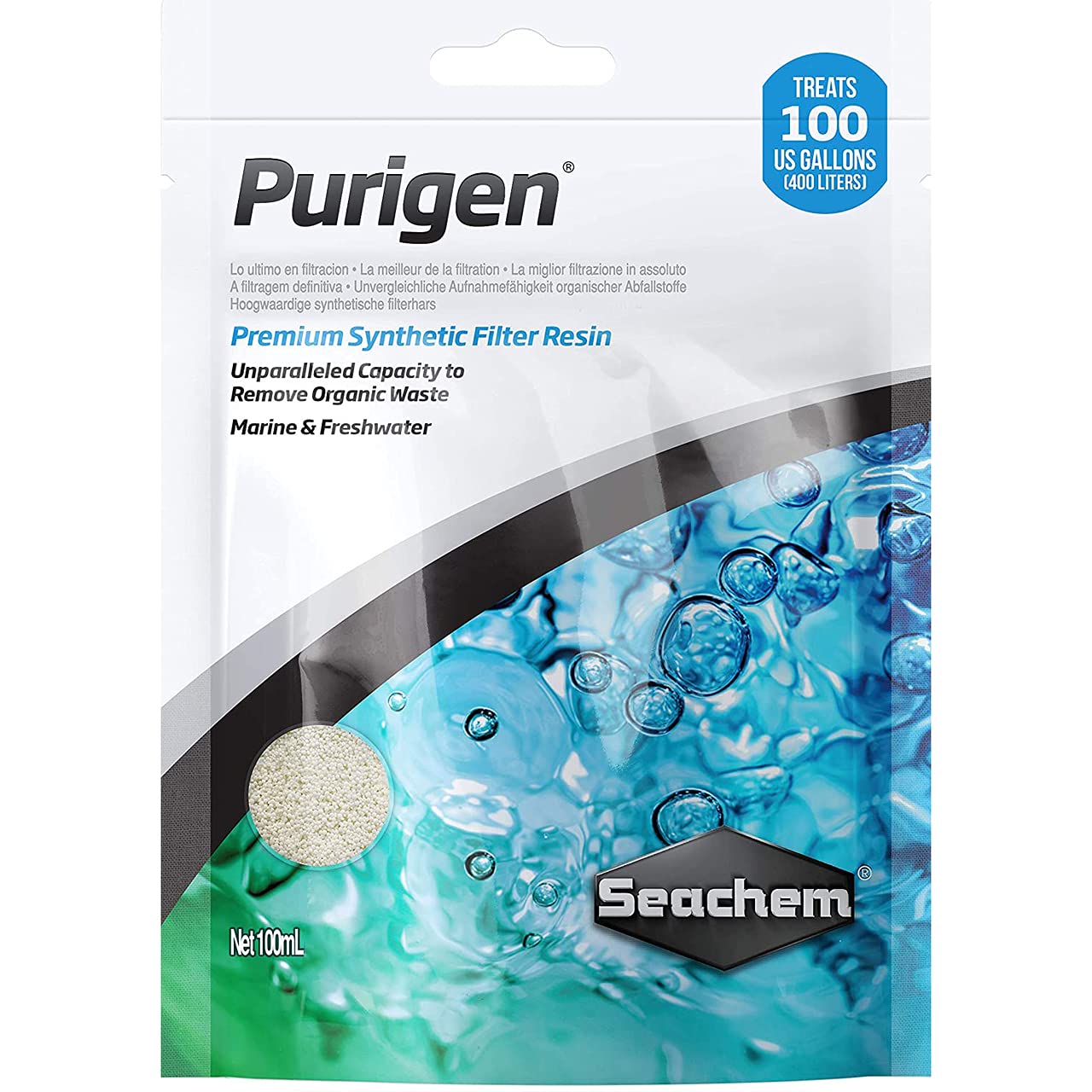 Seachem Purigen Premium Synthetic Filter Resin | 100 ml