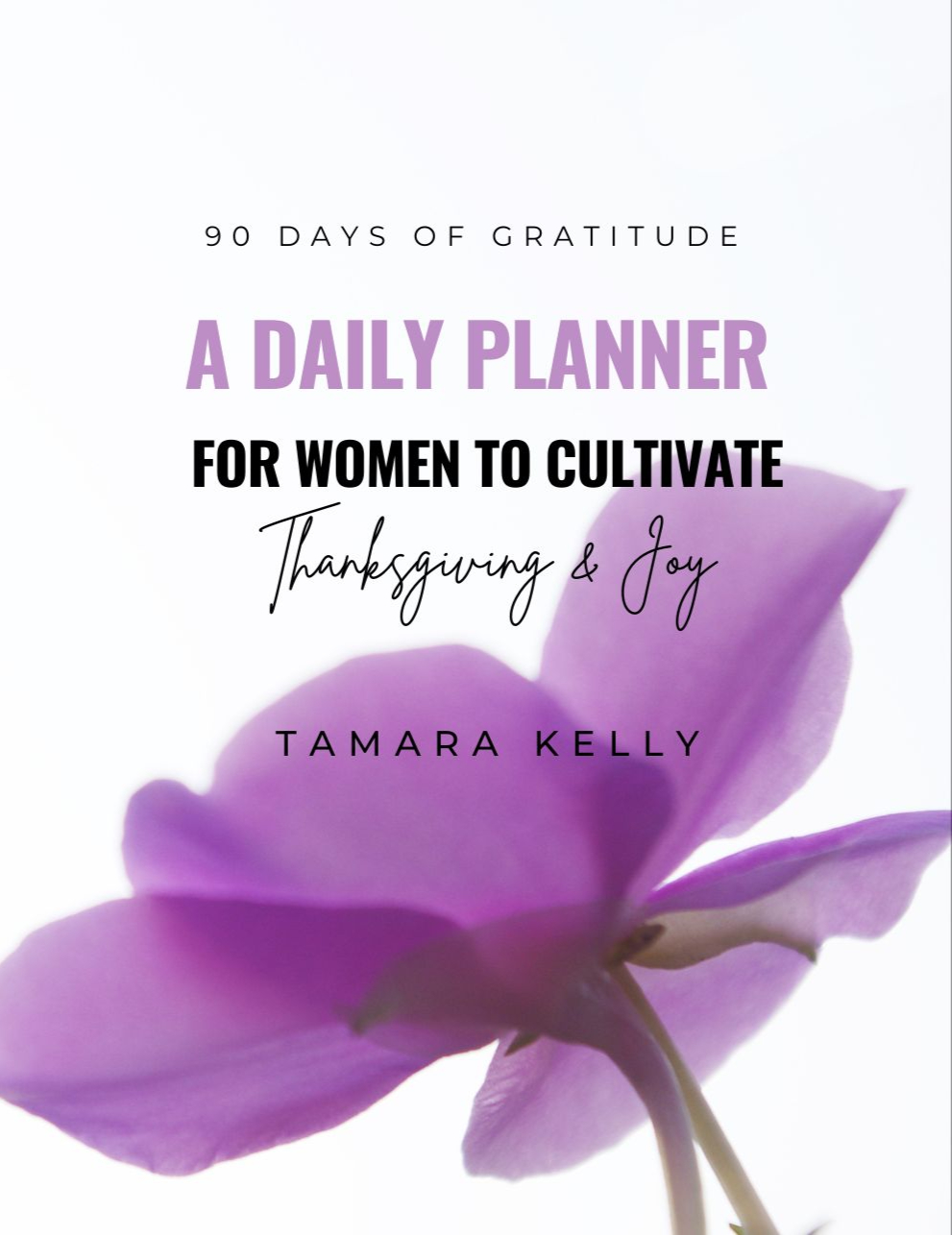 90 Days of Gratitude: A Daily Planner for Women to Cultivate Thanksgiving & Joy