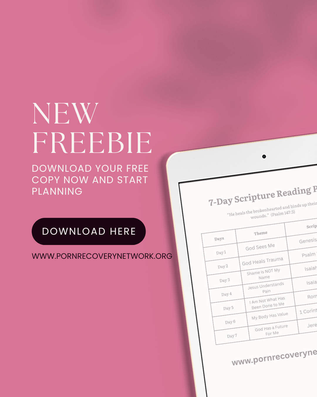 7-Day Scripture Reading Plan
