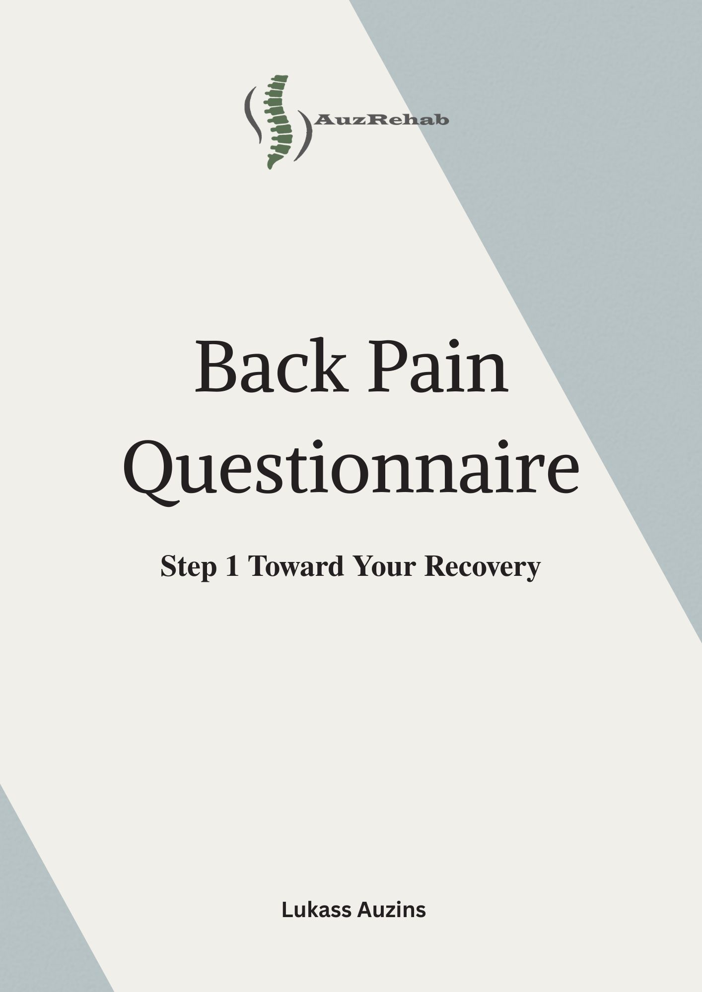 Back Pain Questionnaire