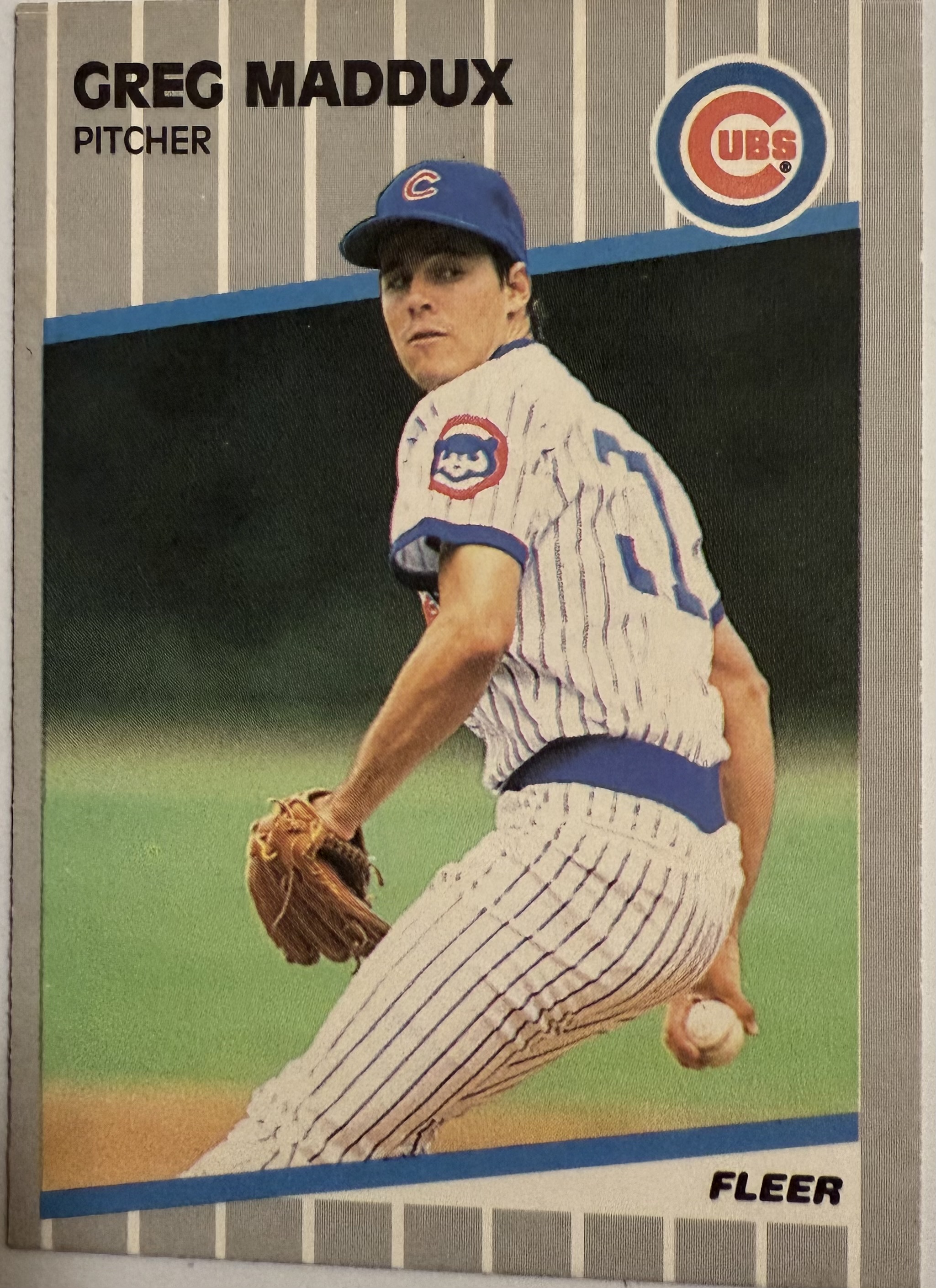 1989 Fleer #431 Greg Maddux 