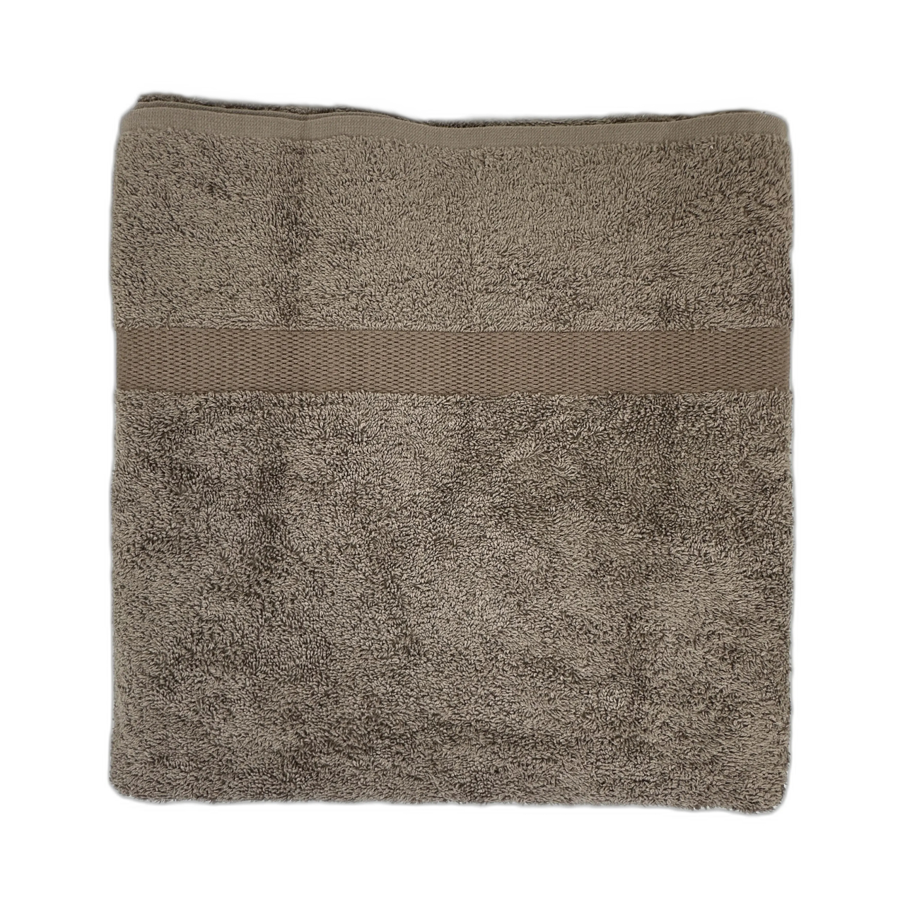 Gepersonaliseerde handdoek (70x140cm) - Taupe bruin