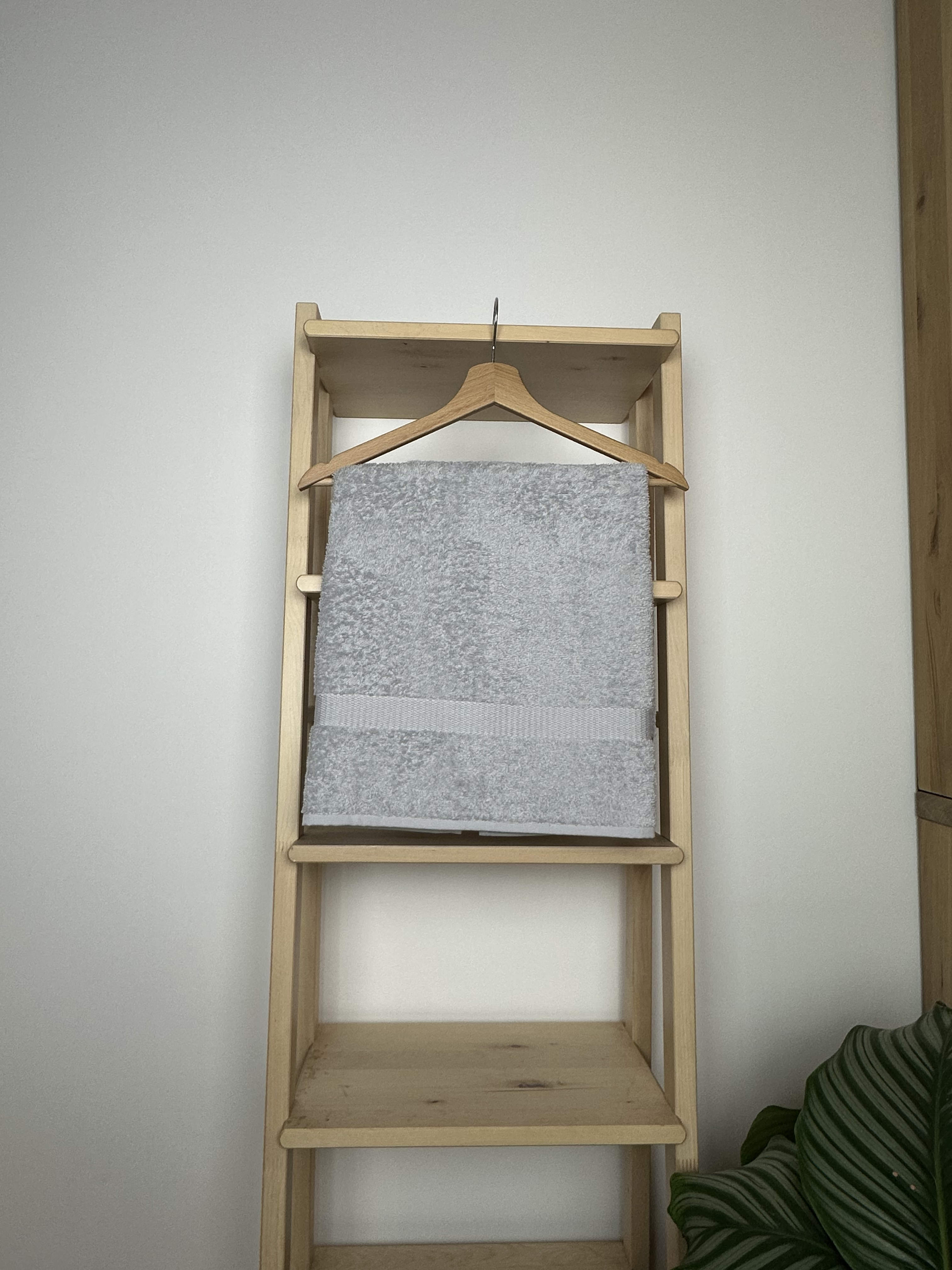 Gepersonaliseerde handdoek (70x140cm) - Zilvergrijs