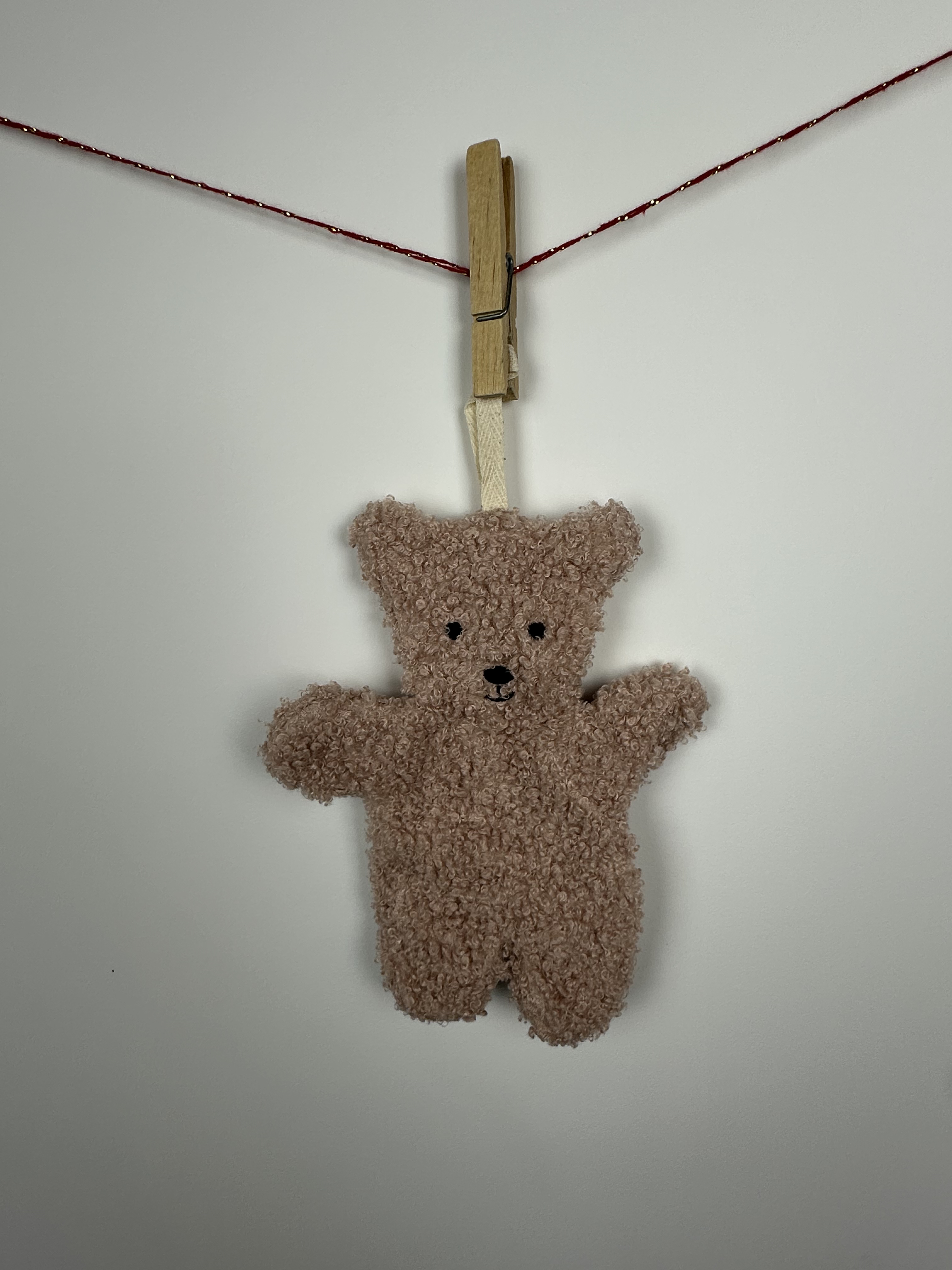 Gepersonaliseerd fopspeendoekje - Beertje biscuit