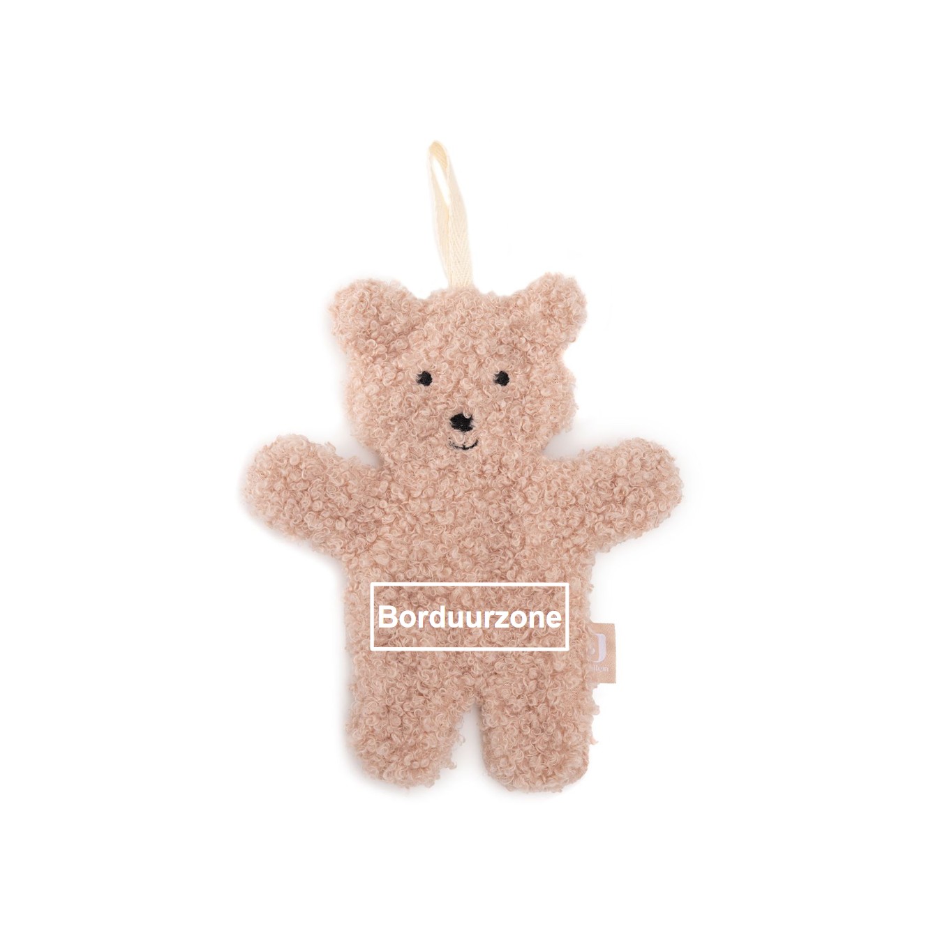 Gepersonaliseerd fopspeendoekje - Beertje blush